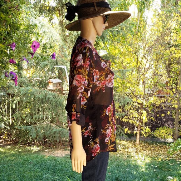 KUT FROM THE KLOTH, Long sleeve floral blouse - Picture 8 of 11
